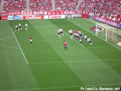 試合中の様子